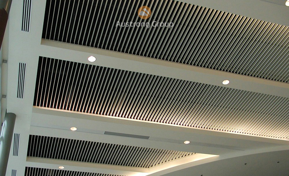 Aluminium Baffles V-Screen Ceiling