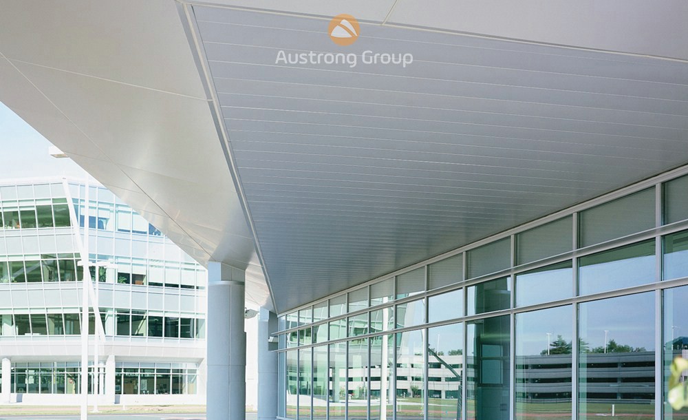 Aluminium Linear C-Shaped Ceiling