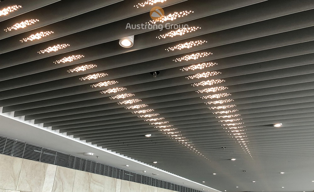 Aluminium Linear U-Bullet Ceiling