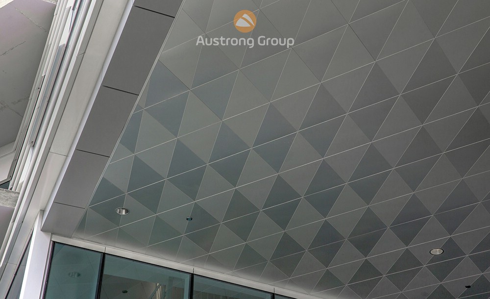 Aluminium Triangle Ceiling Tiles