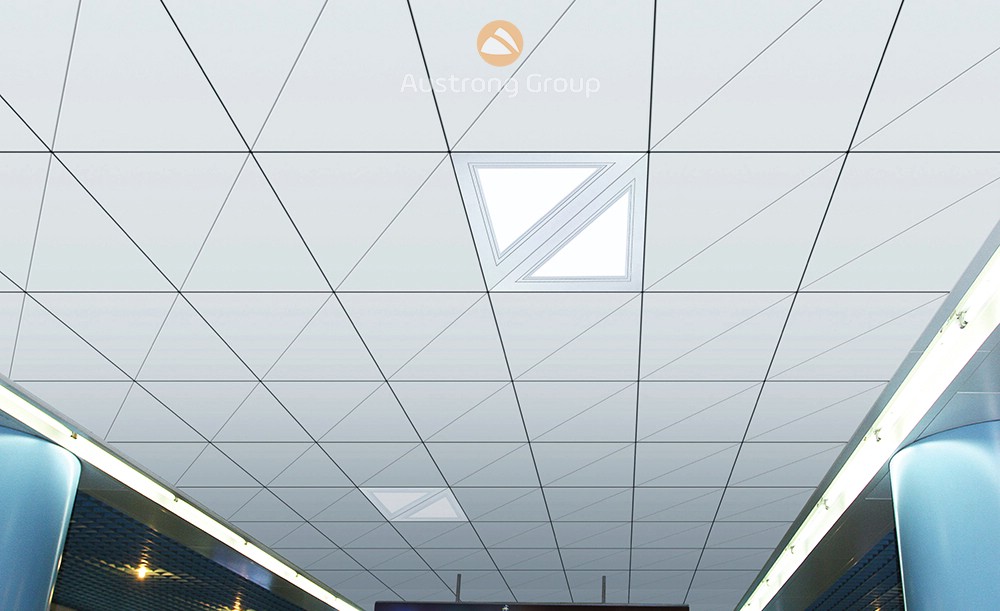 Aluminium Triangle Ceiling Tiles