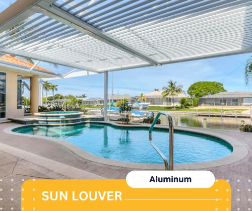 Lam Nhôm Chắn Nắng / Aluminum Sun Louver