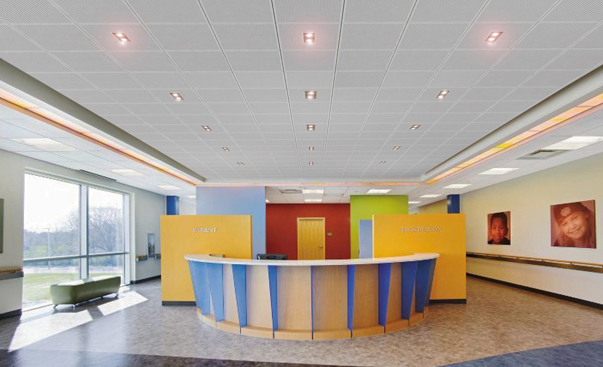 Trần nhôm Clip-in Tile