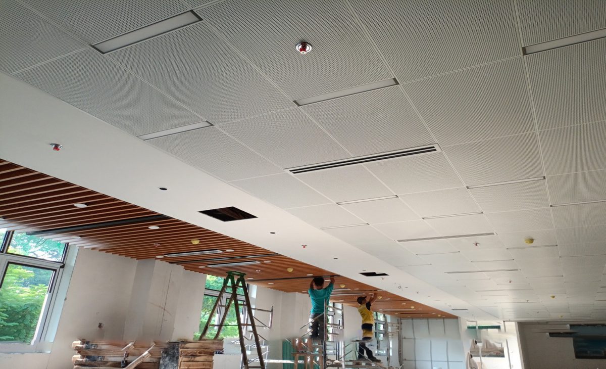 Trần nhôm Hook-on Tile