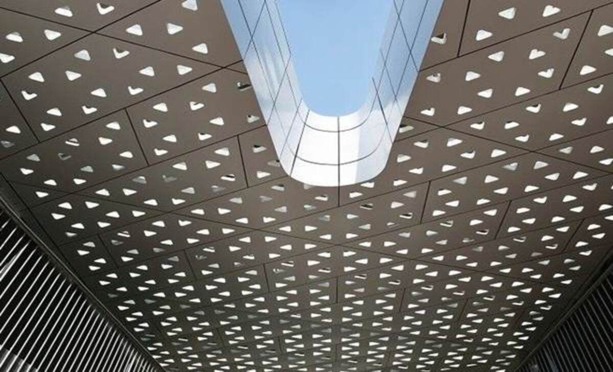 Trần nhôm đa hình - Polymorphic