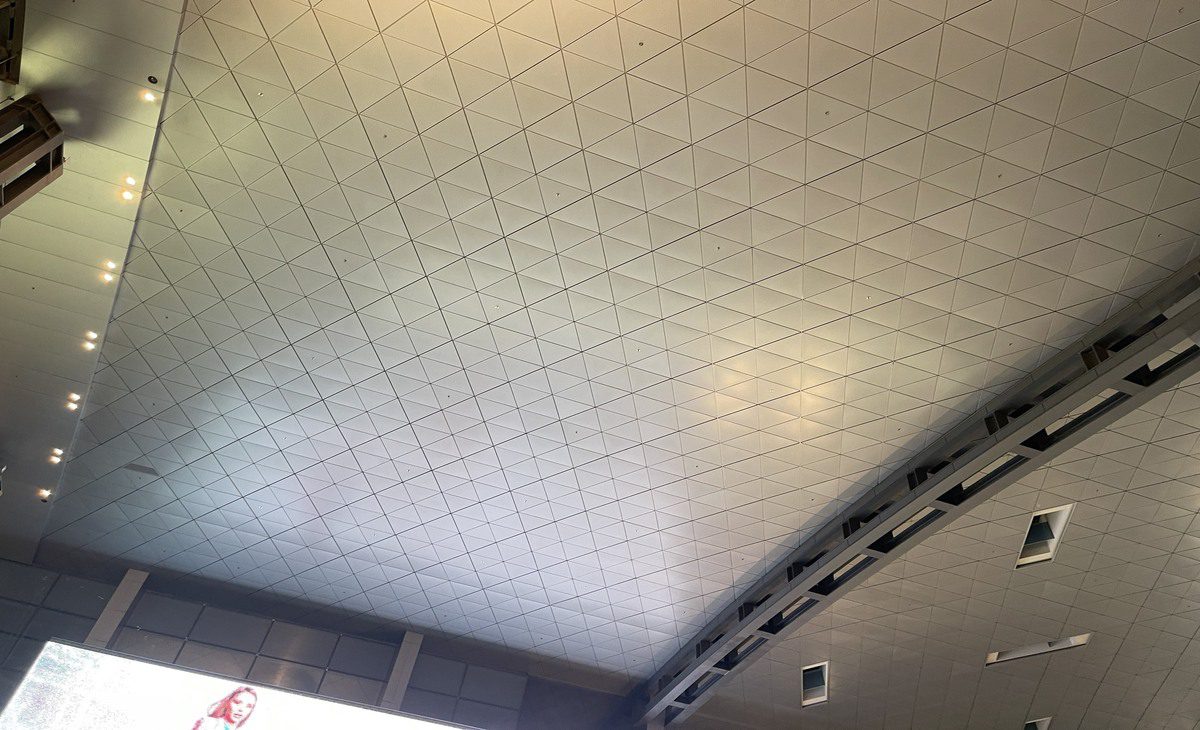 Trần nhôm tam giác Triangle – Tiles