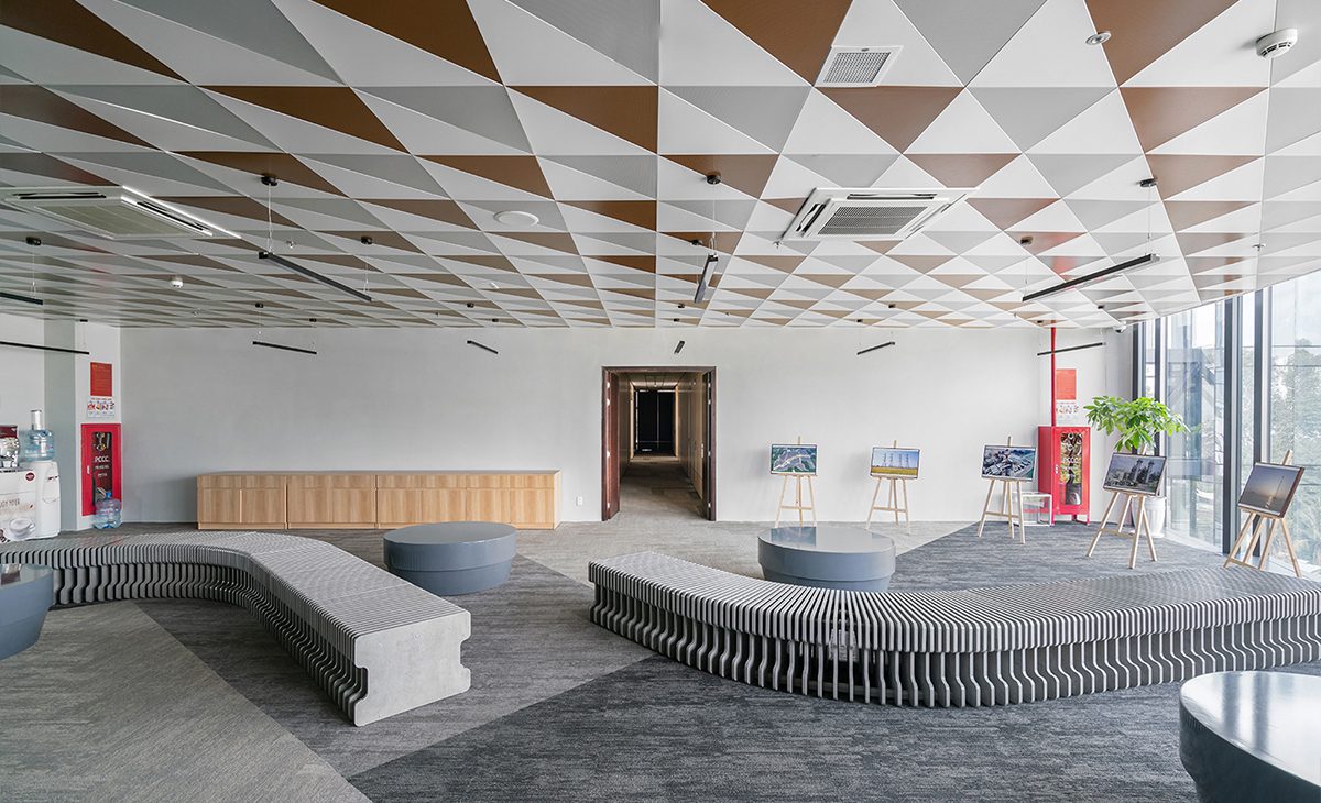 Trần nhôm tam giác Triangle – Tiles