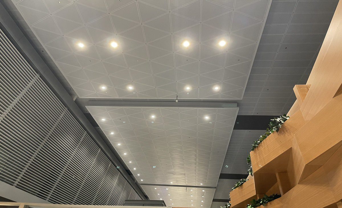 Trần nhôm tam giác Triangle – Tiles