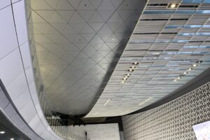 Trần nhôm tam giác Triangle – Tiles