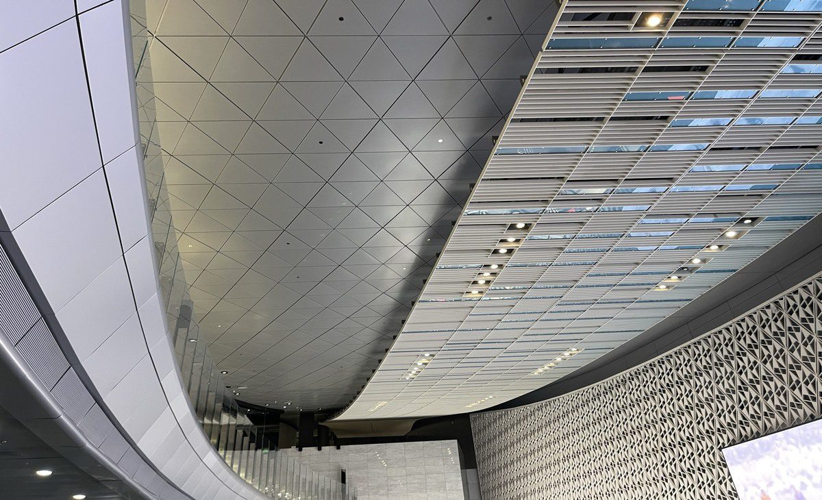 Trần nhôm tam giác Triangle – Tiles