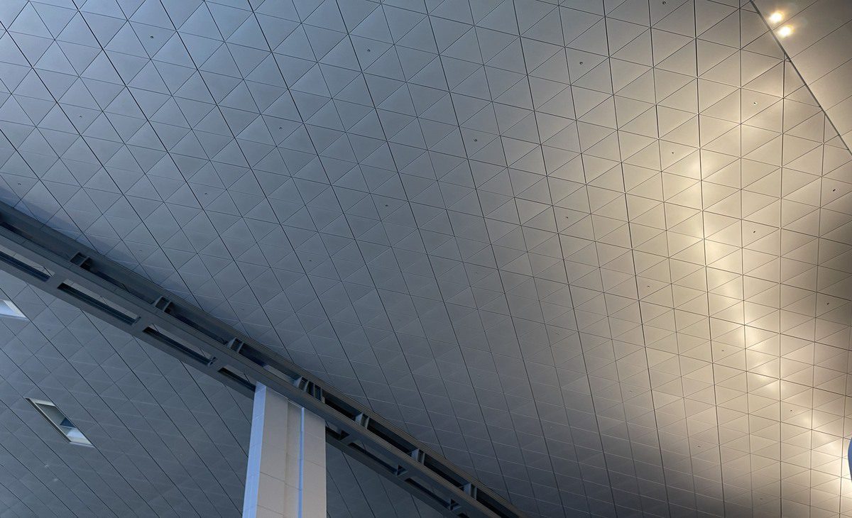 Trần nhôm tam giác Triangle – Tiles