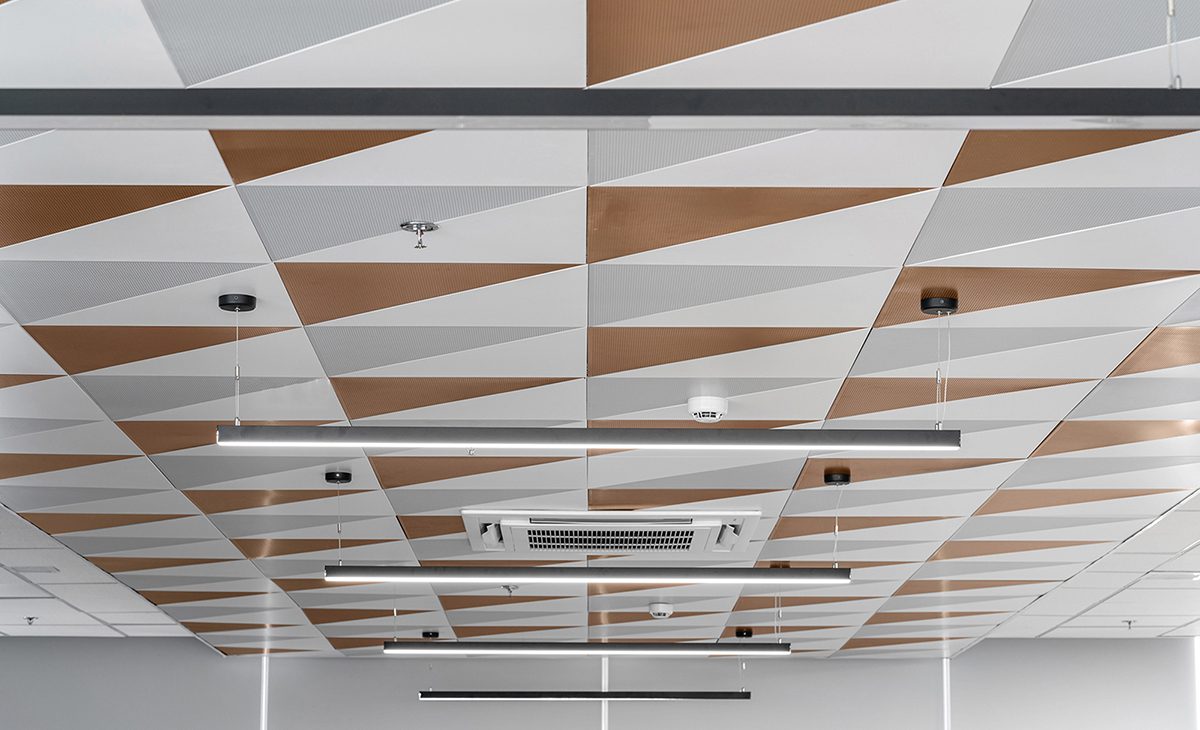 Trần nhôm tam giác Triangle – Tiles