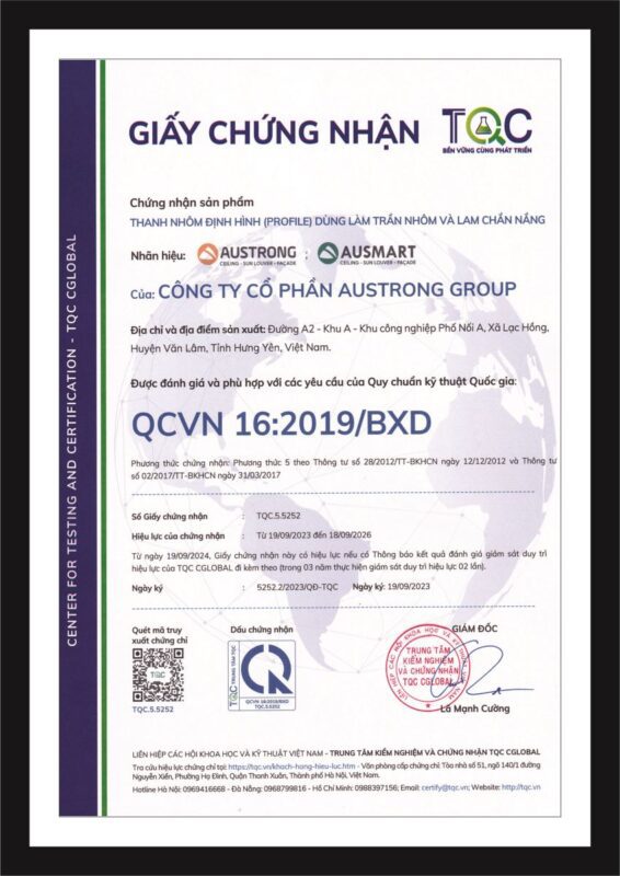 QCVN 16:2019/BDX