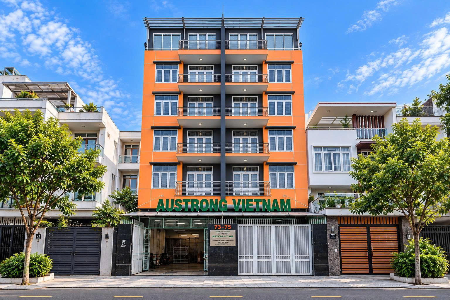 Văn phòng đại diện Austrong Việt Nam tại 73-75 Đường S3, Tây Thạnh, TP Hồ Chí Minh